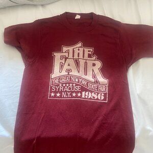 Authentic Vintage New York State Fair T-Shirt (1980s)